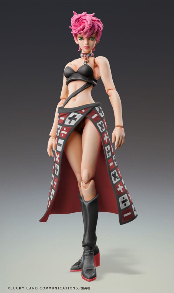 JOJO'S BIZARRE ADVENTURE PART 5 - Trish Una Black Ver. Super Action Chozokado Action Figure 15 cm