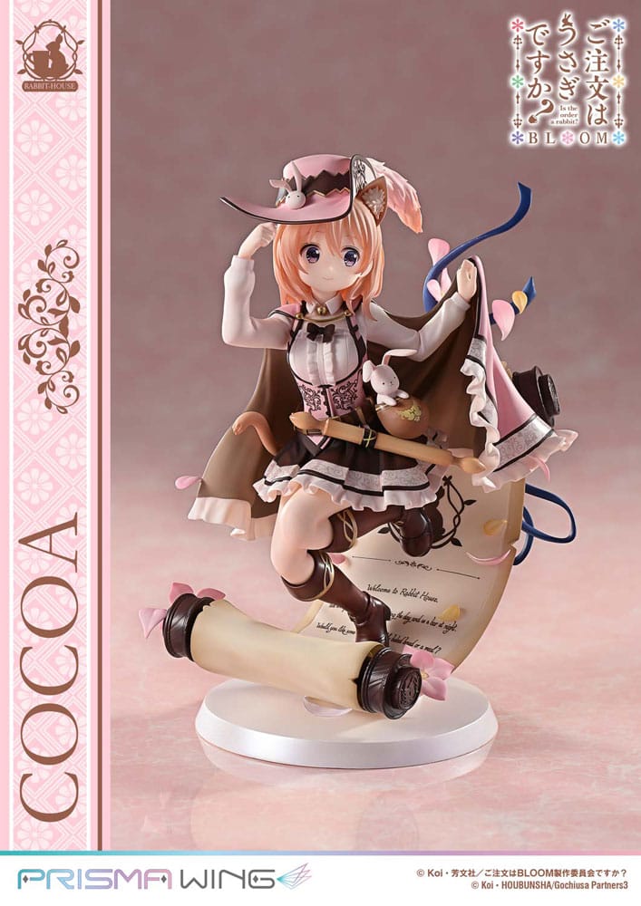 IS THE ORDER A RABBIT? - Cocoa 1/7 Prisma Wing Prime 1 Studio PVC Figure 21 cm