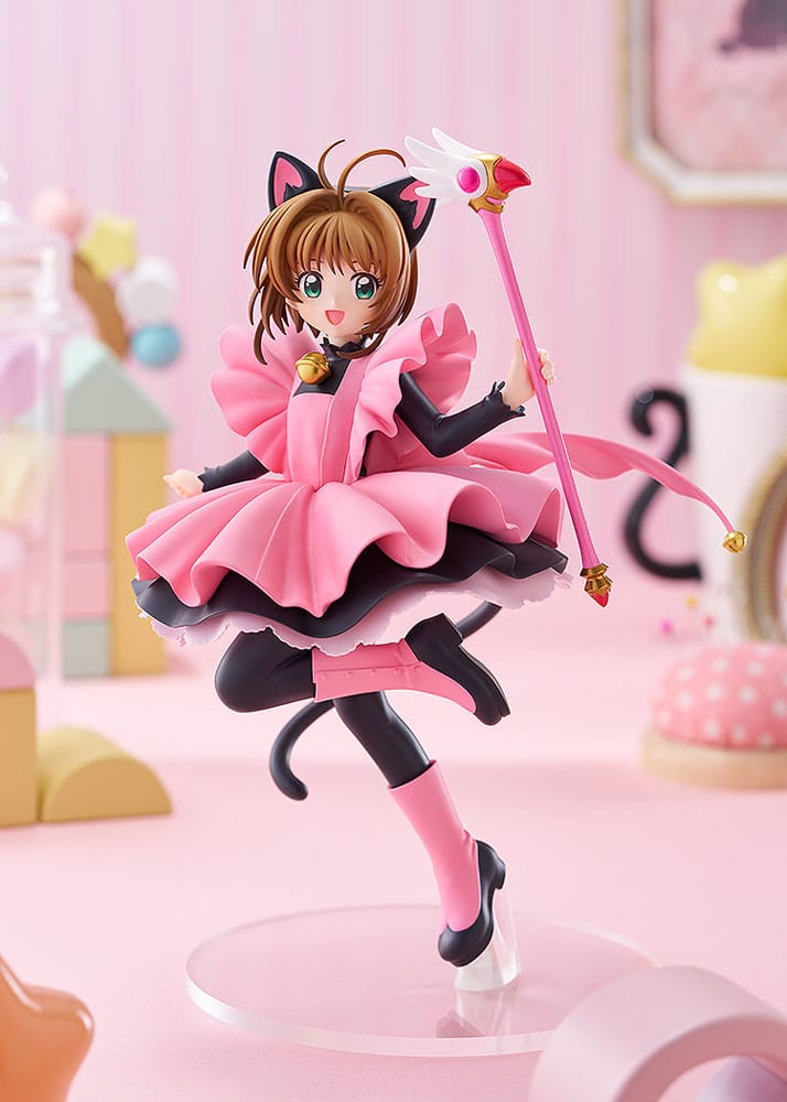 CARDCAPTOR SAKURA - Sakura Kinomoto: Black Cat Costume Ver. Pop Up Parade PVC Figure 22 cm
