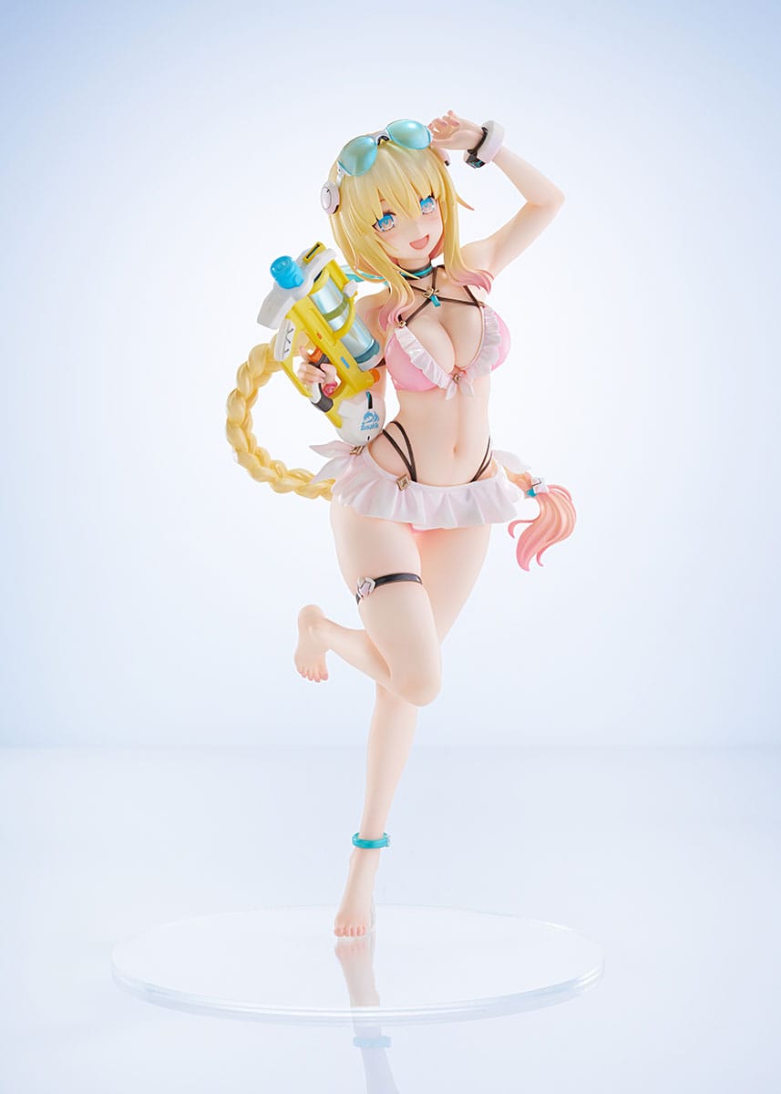 PHANTASY STAR ONLINE - es Akhtal Summer Vacation Amakuni PVC Figure 24 cm