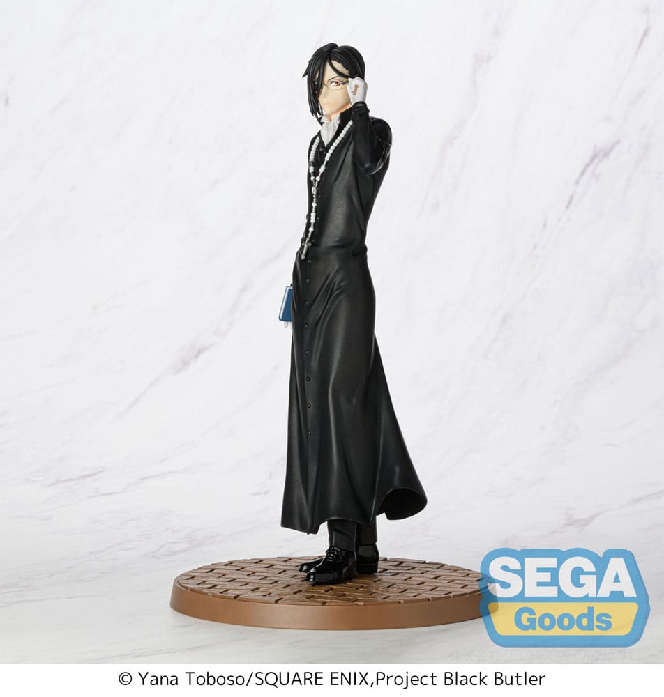 BLACK BUTLER: BOARDING SCHOOL ARC - Sebastian Michaelis Luminasta Sega PVC Figure 22 cm