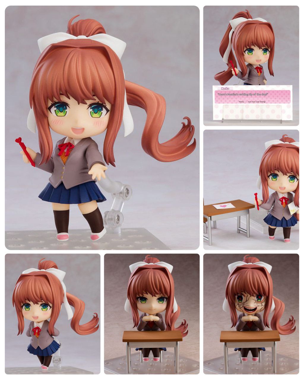 DOKI DOKI LITERATURE CLUB! - Monika Rerelease Nendoroid Action Figure 10 cm