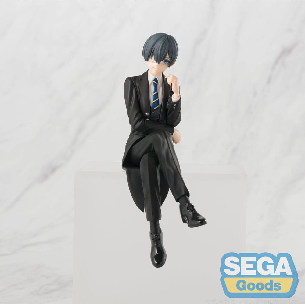 BLACK BUTLER: BOARDING SCHOOL ARC - Ciel Phantomhive PM Perching Sega PVC Figure 14 cm