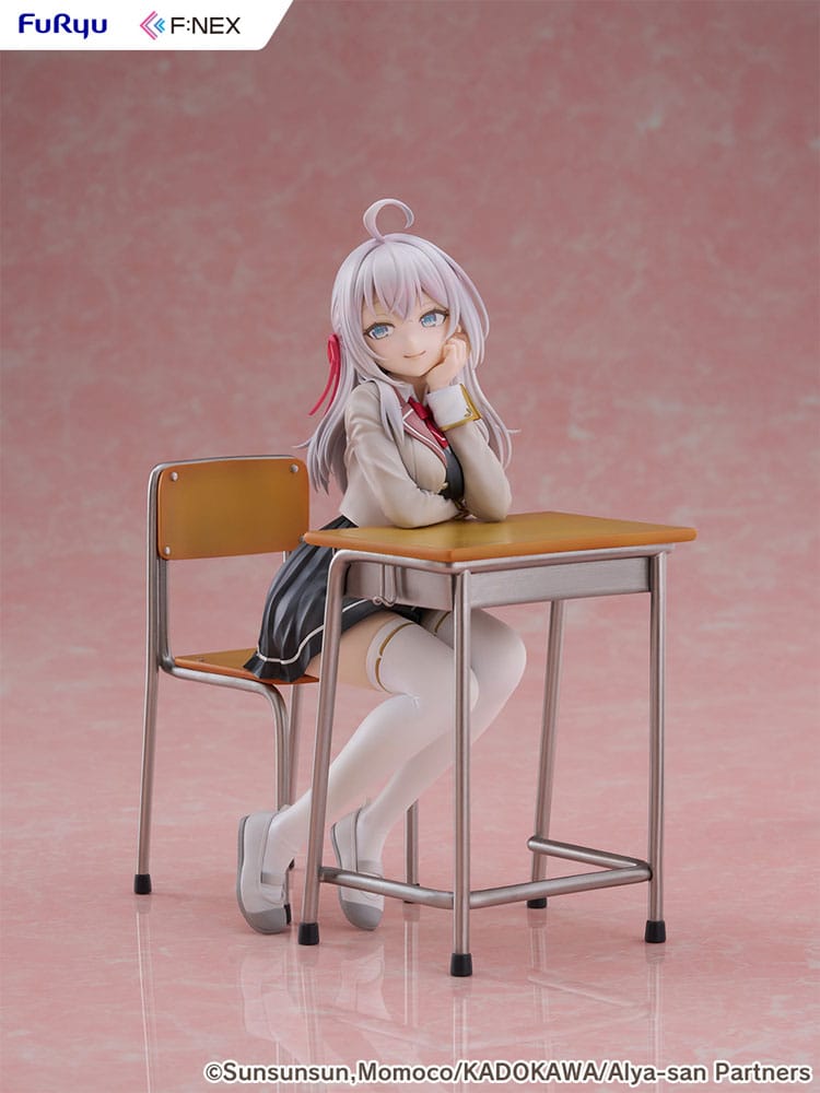 ALYA SOMETIMES HIDES HER FEELINGS IN RUSSIAN - Alya 1/7 F:Nex Furyu PVC Figure 20 cm