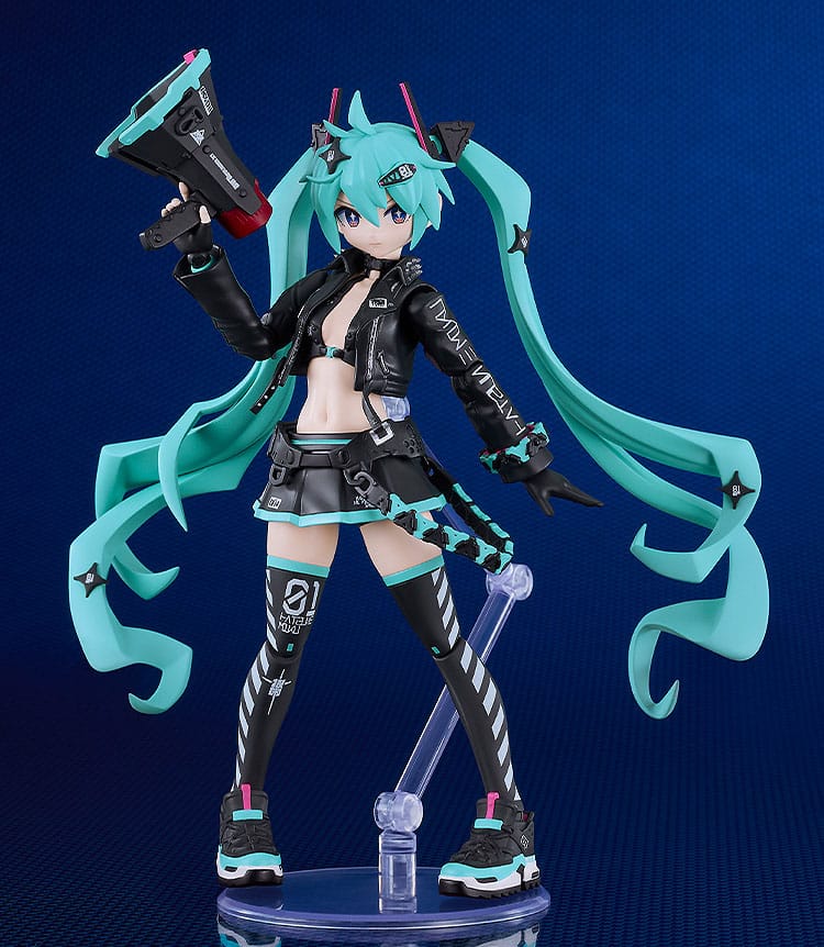 CHARACTER VOCAL SERIES 01 - Hatsune Miku Chuocho Tactical Craft Ver. Plamatea Plastic Model Kit 15 cm