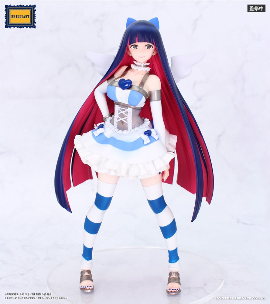 NEW PANTY & STOCKING WITH GARTERBELT - Stocking System Service PVC Figure 21 cm