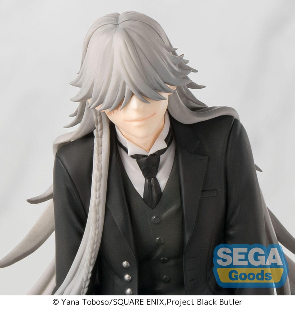 BLACK BUTLER: BOARDING SCHOOL ARC - Undertaker PM Perching Sega PVC Figure 13 cm