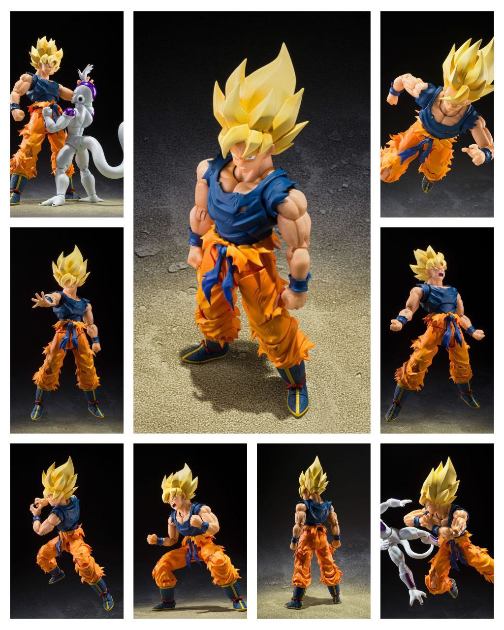 DRAGON BALL Z - Super Saiyan Son Goku (Fighter of Rage) S.H. Figuarts Action Figure 14 cm