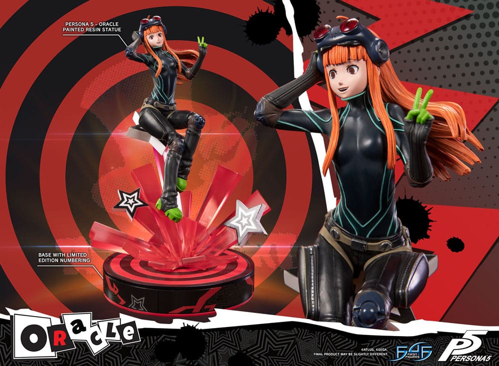 PERSONA 5 - Oracle Standard Edition First 4 Figures Resin Figure 26 cm
