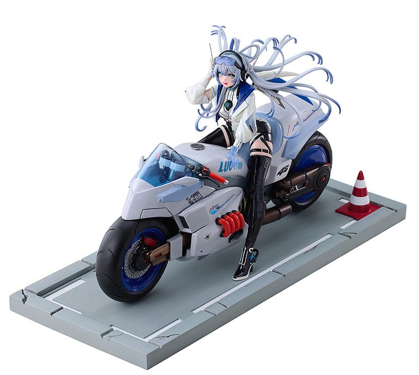 VSINGER - Vsinger Luo Tianyi Retro-Future Storm Driver Ver. 1/7 A Dimension PVC Figure 23 cm