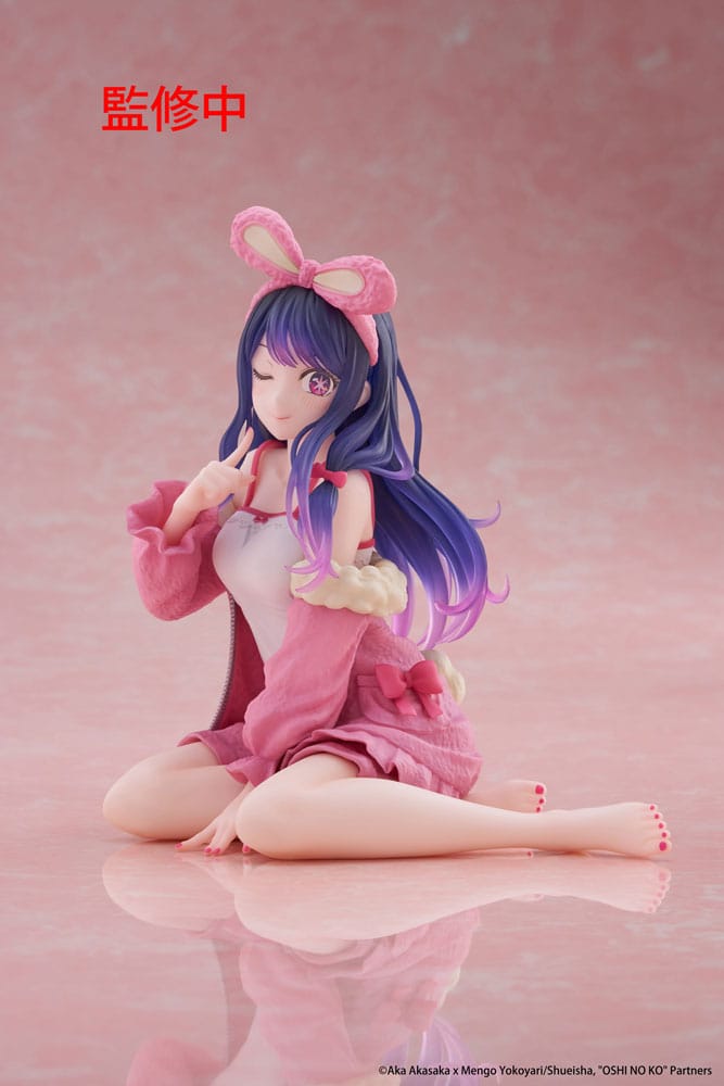 OSHI NO KO - Ai (Rabbit Room Wear Ver.) Desktop Cute Taito PVC Figure 13 cm