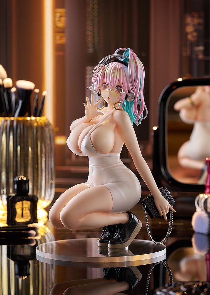 SUPER SONICO - Super Sonico 15th Mini Dress Ver. L Size Pop Up Parade PVC Figure 20 cm