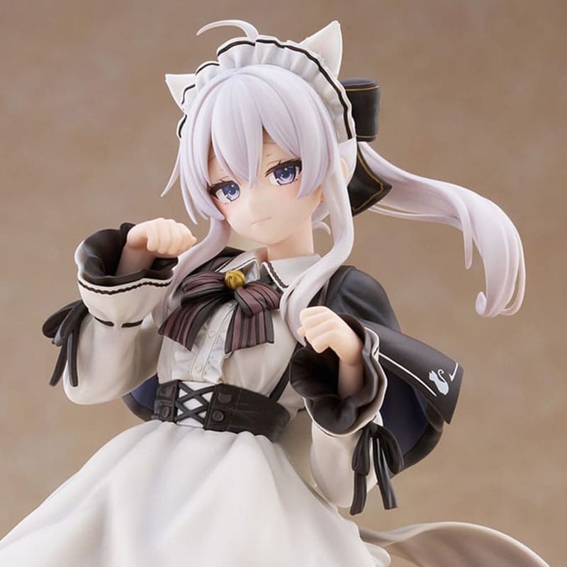 WANDERING WITCH: THE JOURNEY OF ELAINA - Elaina Maid costume with cat ears Ver. 1/7 Furyu PVC Figure 24 cm