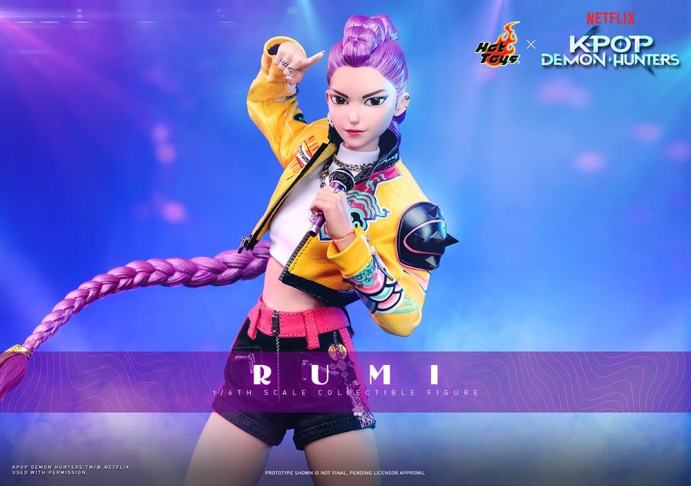 KPOP DEMON HUNTERS - Rumi 1/6 Hot Toys Action Figure 28 cm