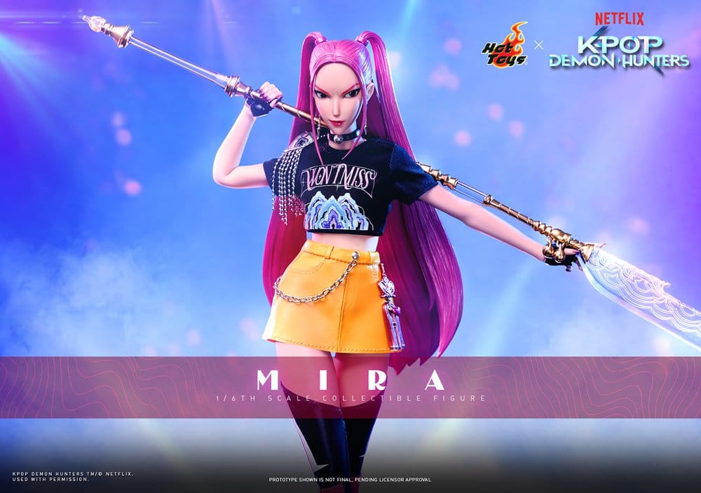 KPOP DEMON HUNTERS - Mira 1/6 Hot Toys Action Figure 28 cm