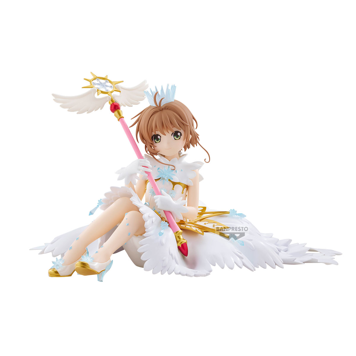 CARDCAPTOR SAKURA - Sakura Kinomoto Clear Card Figure Banpresto PVC Figure 14 cm