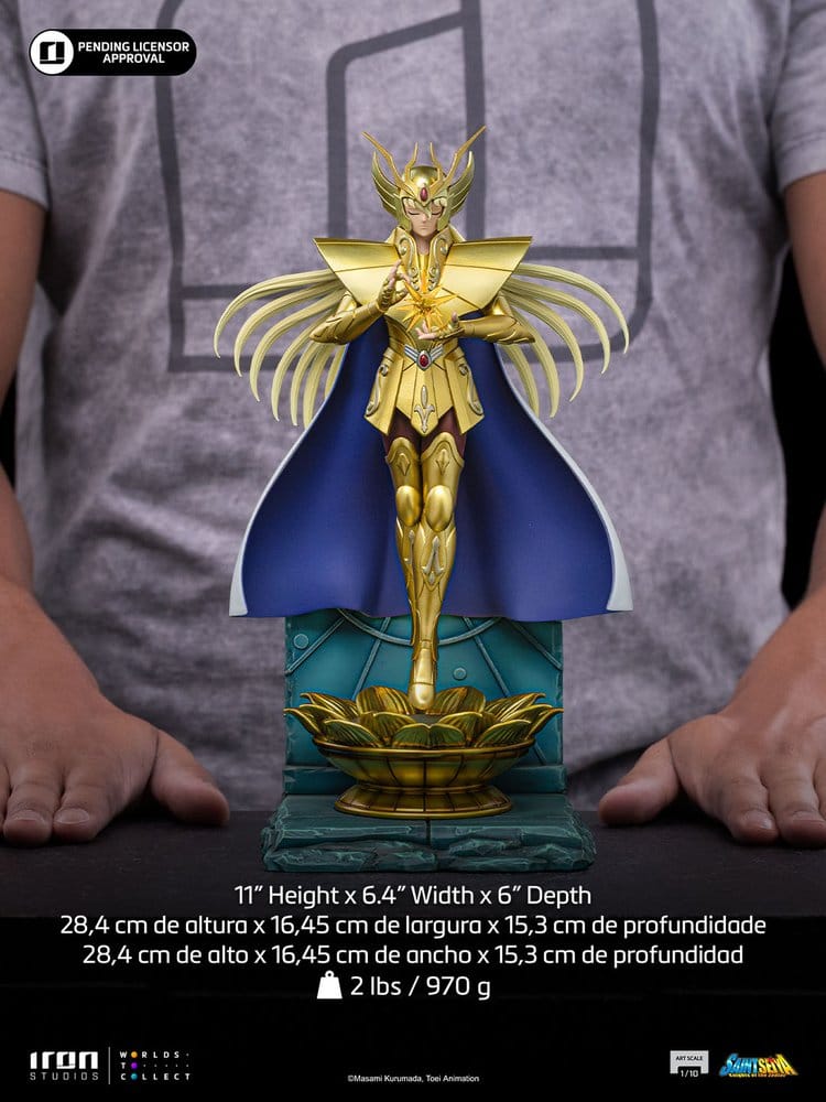 SAINT SEIYA - Virgo Shaka 1/10 Iron Studios Art Scale Statue 28 cm