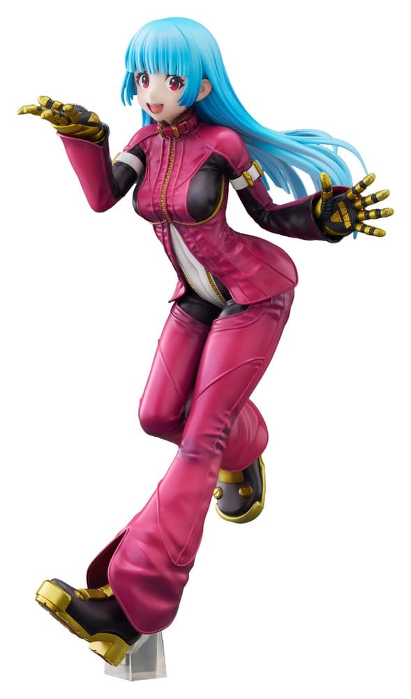 THE KING OF FIGHTERS XV - Kula Diamond AmiAmi Limited Edition 1/7 Golden Head PVC Figure 24 cm