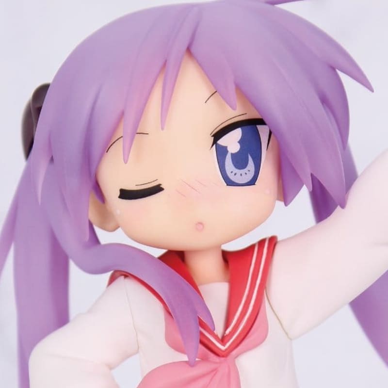 LUCKY STAR - Kagami Hiiragi Vivit System Service PVC Figure 13 cm