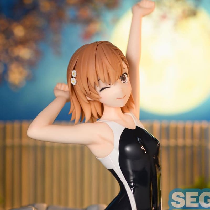 A CERTAIN SCIENTIFIC RAILGUN T - Mikoto Misaka Thermae Utopia Sega PVC Figure 14 cm