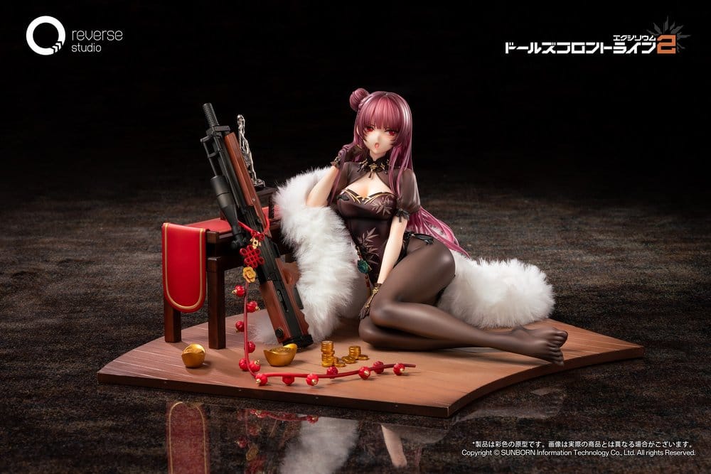 GIRLS´ FRONTLINE 2: EXILIUM - Makiatto Embroidered Bamboo, Blooming Shadows Ver. 1/6 Reverse Studio PVC Figure 13 cm