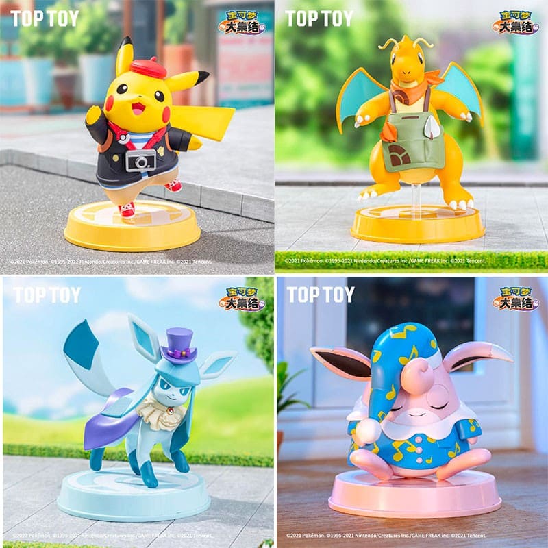 POKEMON UNITE -  Pikachu Top Toy PVC Figure 12 cm
