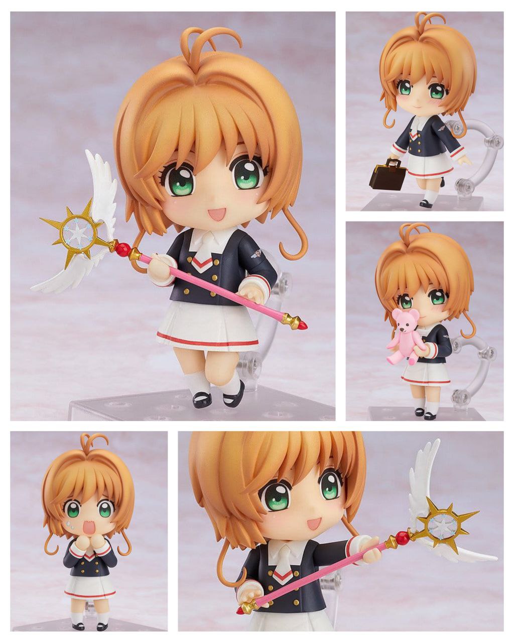 CARDCAPTOR SAKURA - Sakura Kinomoto Tomoeda Junior High Uniform Ver. Nendoroid Action Figure (re-run) 10 cm