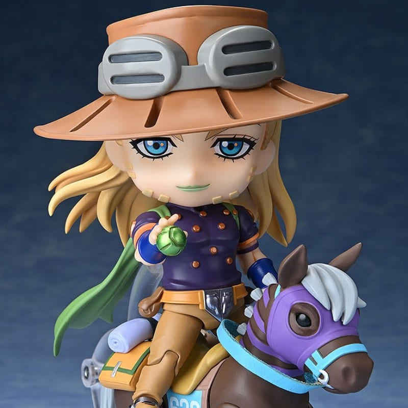 JOJO'S BIZARRE ADVENTURE STEEL BALL RUN - Gyro Zeppeli DX Ver. Nendoroid Action Figure 10 cm