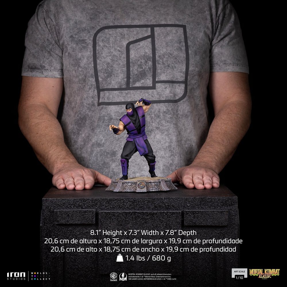 MORTAL KOMBAT - Rain heo exclusive 1/10 Iron Studios PVC Figure 21 cm