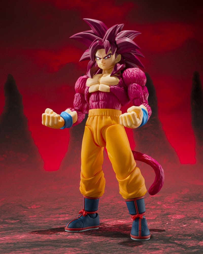 DRAGON BALL - Super Saiyan 4 Son Goku -Daima- 1/12 Bandai Tamashii Nations Action Figure 15 cm