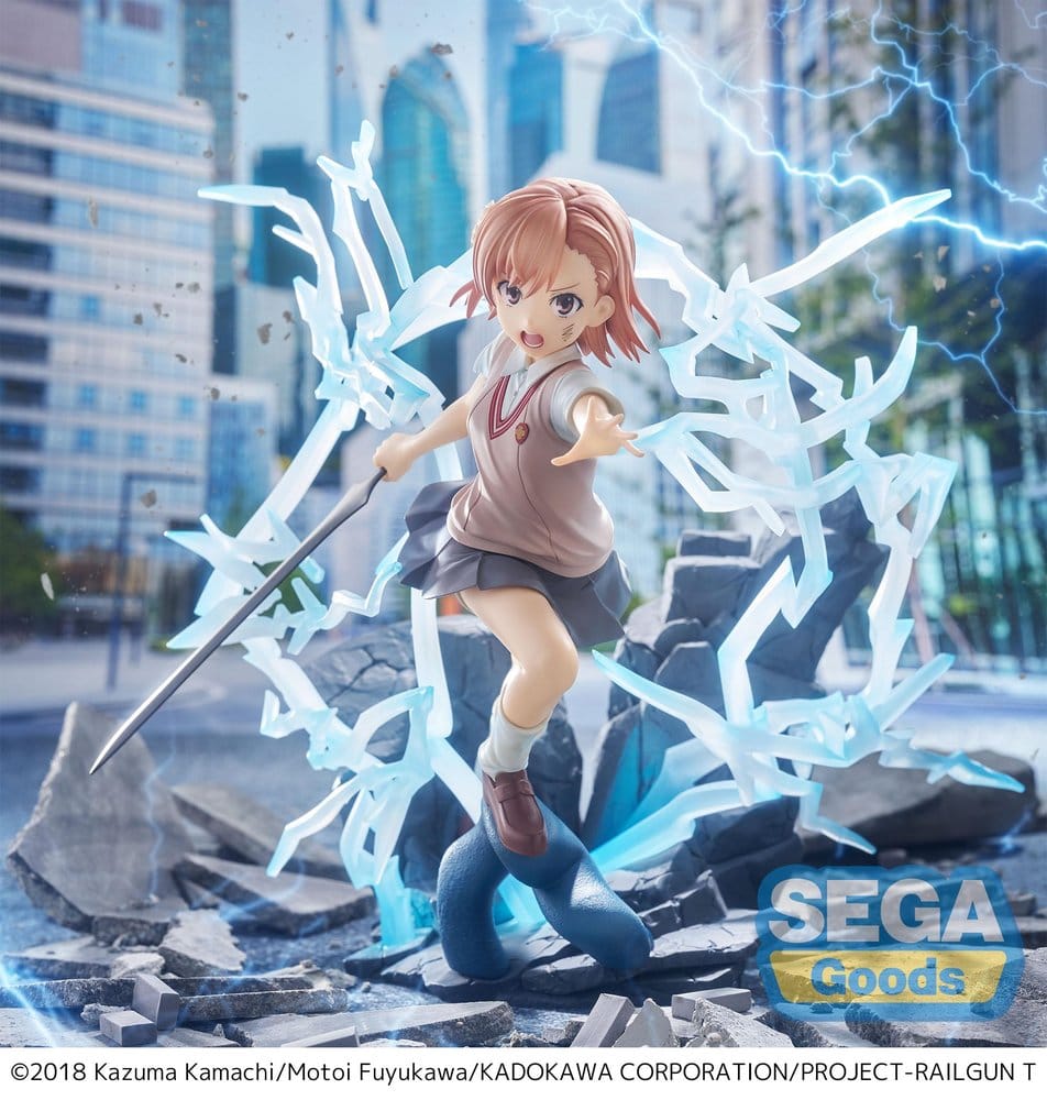A CERTAIN SCIENTIFIC RAILGUN T - Mikoto Misaka FIGURIZMa Sega PVC Figure 23 cm