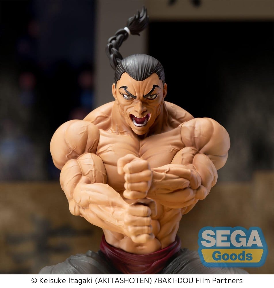 BAKI-DOU - Kaioh Retsu Luminasta Sega PVC Figure 15 cm