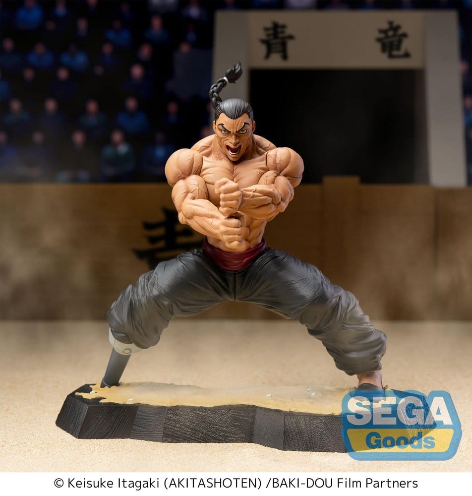 BAKI-DOU - Kaioh Retsu Luminasta Sega PVC Figure 15 cm