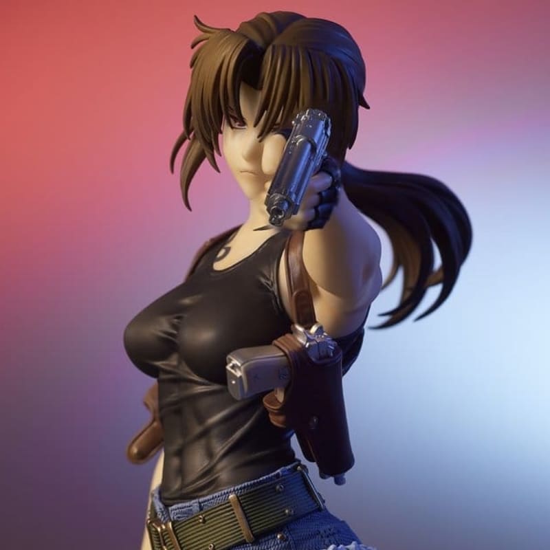 BLACK LAGOON - Revy Digism PVC Figure 18 cm