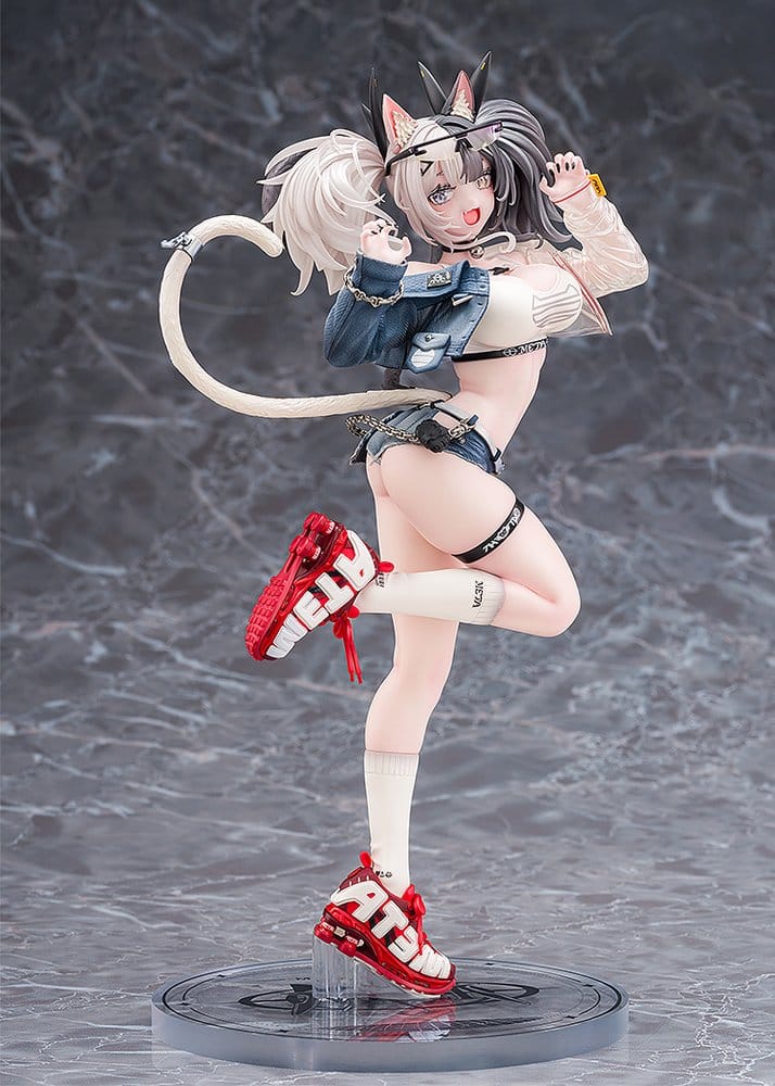 ORIGINAL CHARACTER - Melterna Girl Metako Illustration by Neko Metal 1/7 Wonderful Works PVC Figure 23 cm