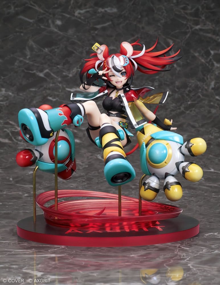 HOLOLIVE PRODUCTION - Hakos Baelz "AXGRIT" Ver. 1/7 Design COCO PVC Figure 21 cm
