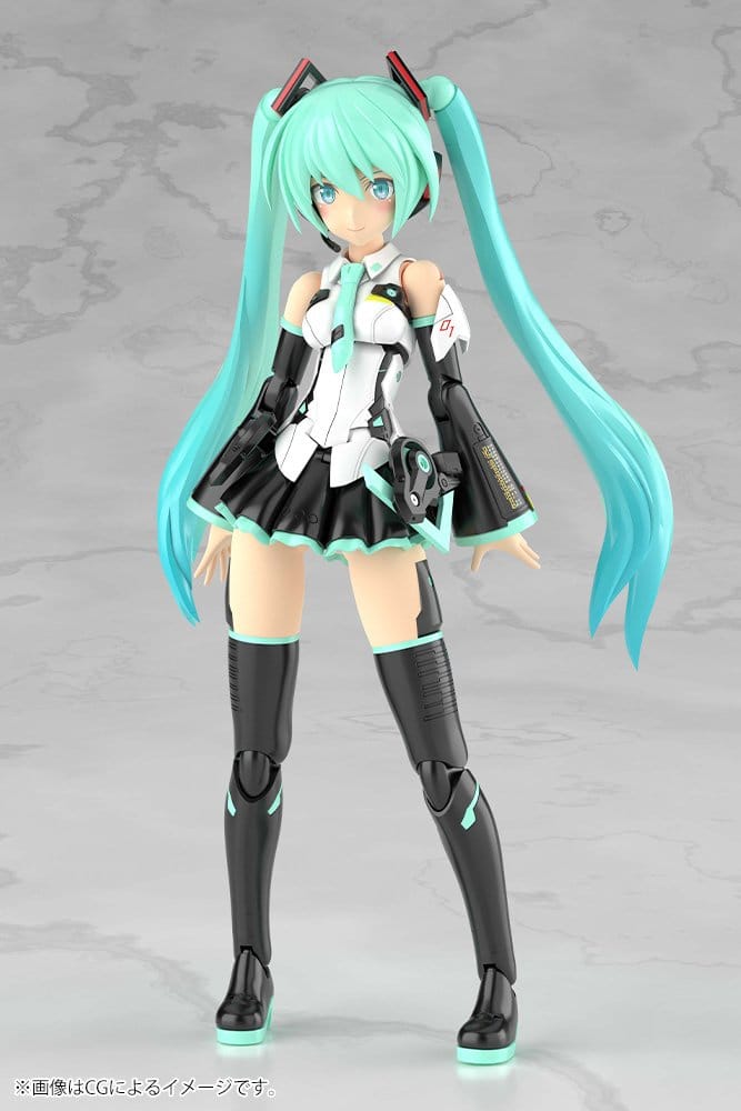 FRAME ARMS GIRL - Hatsune Miku Kotobukiya Plastic Model Kit 1/6 Grande Scale Frame Music Girl 25 cm 
