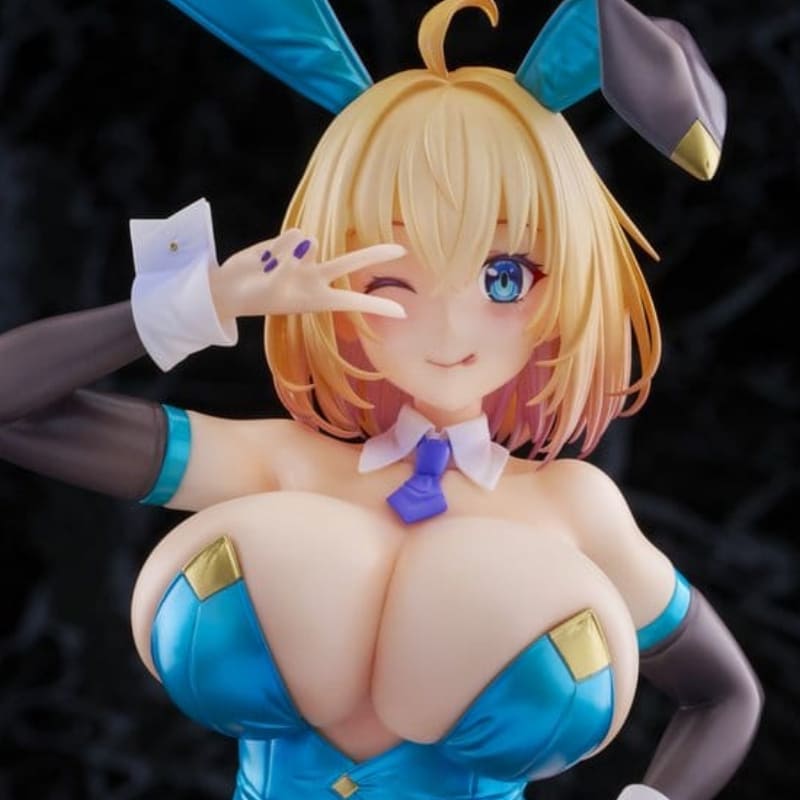 ORIGINAL CHARACTER - KoiKoi -Sakura-  Sophia F. Shirring Blue Bunny Ver. 1/6 PVC Figure 20 cm