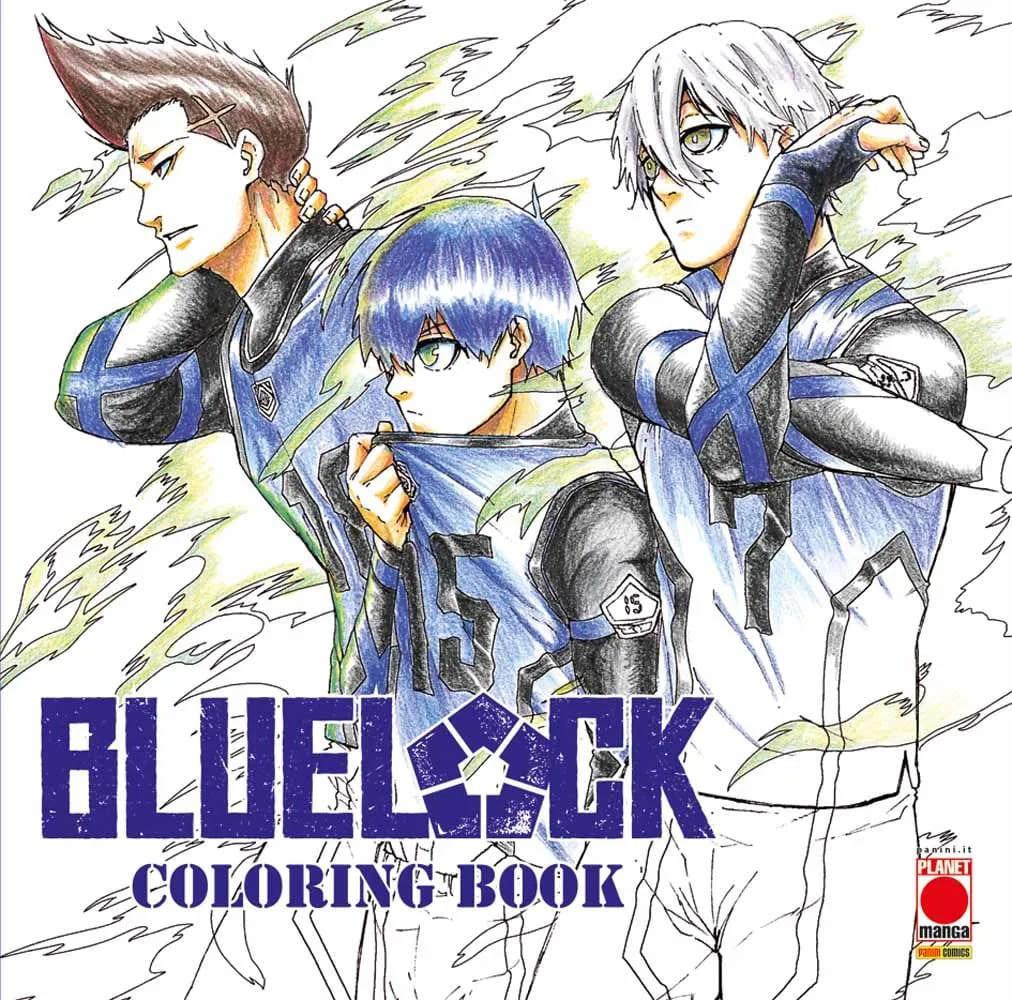 Blue lock coloring book