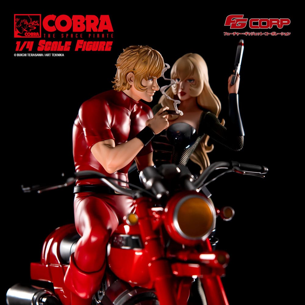 SPACE PIRATE COBRA - Cobra & Jane Royal (Spacesuit Ver.) 1/4 Future Gadget Corporation Resina 47 cm