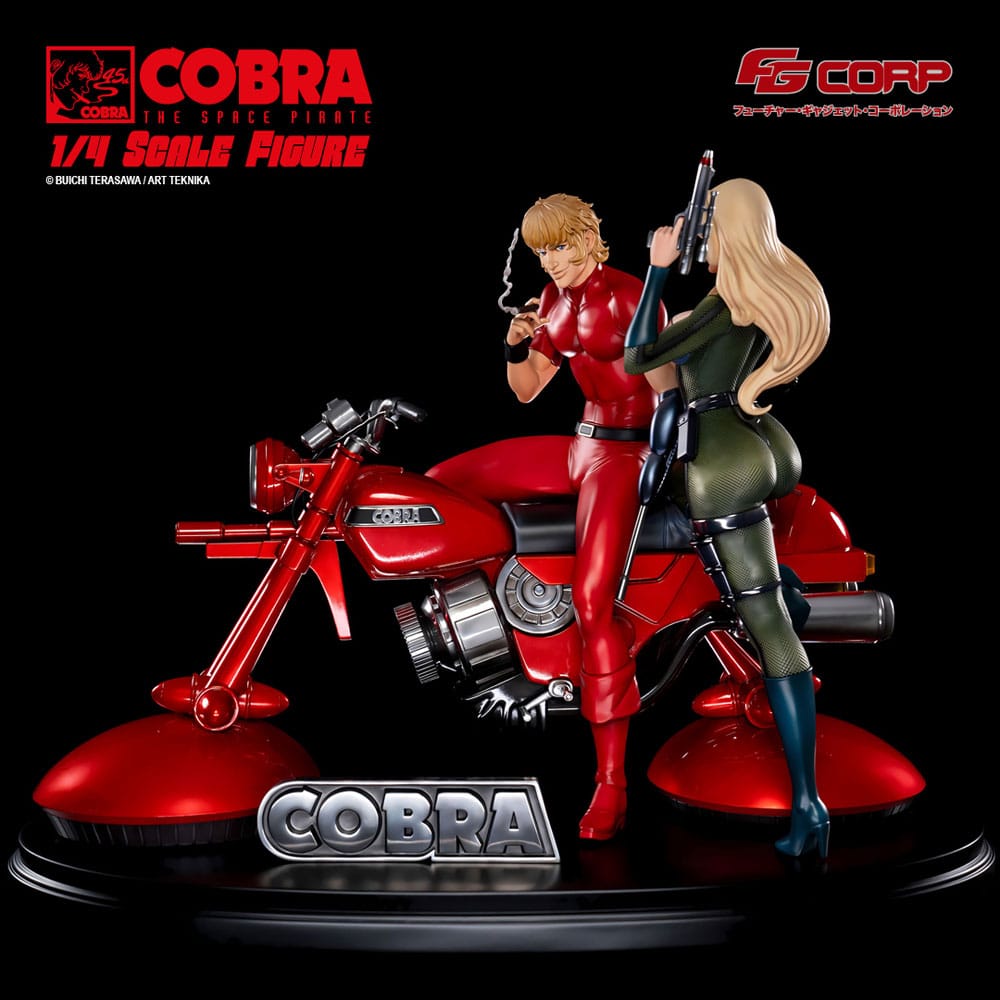 SPACE PIRATE COBRA - Cobra & Jane Royal (Spacesuit Ver.) 1/4 Future Gadget Corporation Resina 47 cm