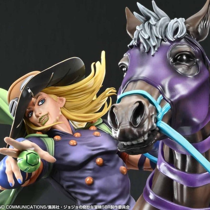 JOJO'S BIZARRE ADVENTURE - Gyro Zeppeli & Valkyrie Figure Medicos Entertainment PVC Figure 31 cm