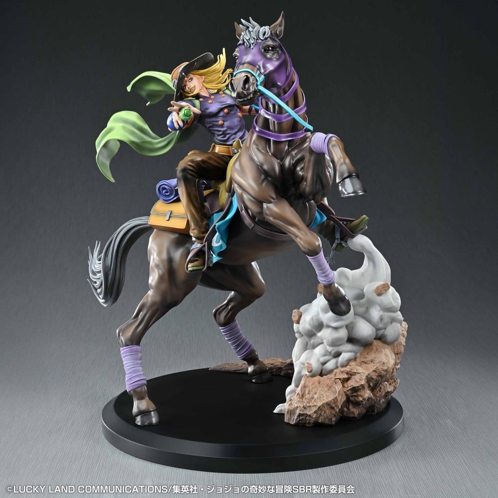 JOJO'S BIZARRE ADVENTURE - Gyro Zeppeli & Valkyrie Figure Medicos Entertainment PVC Figure 31 cm