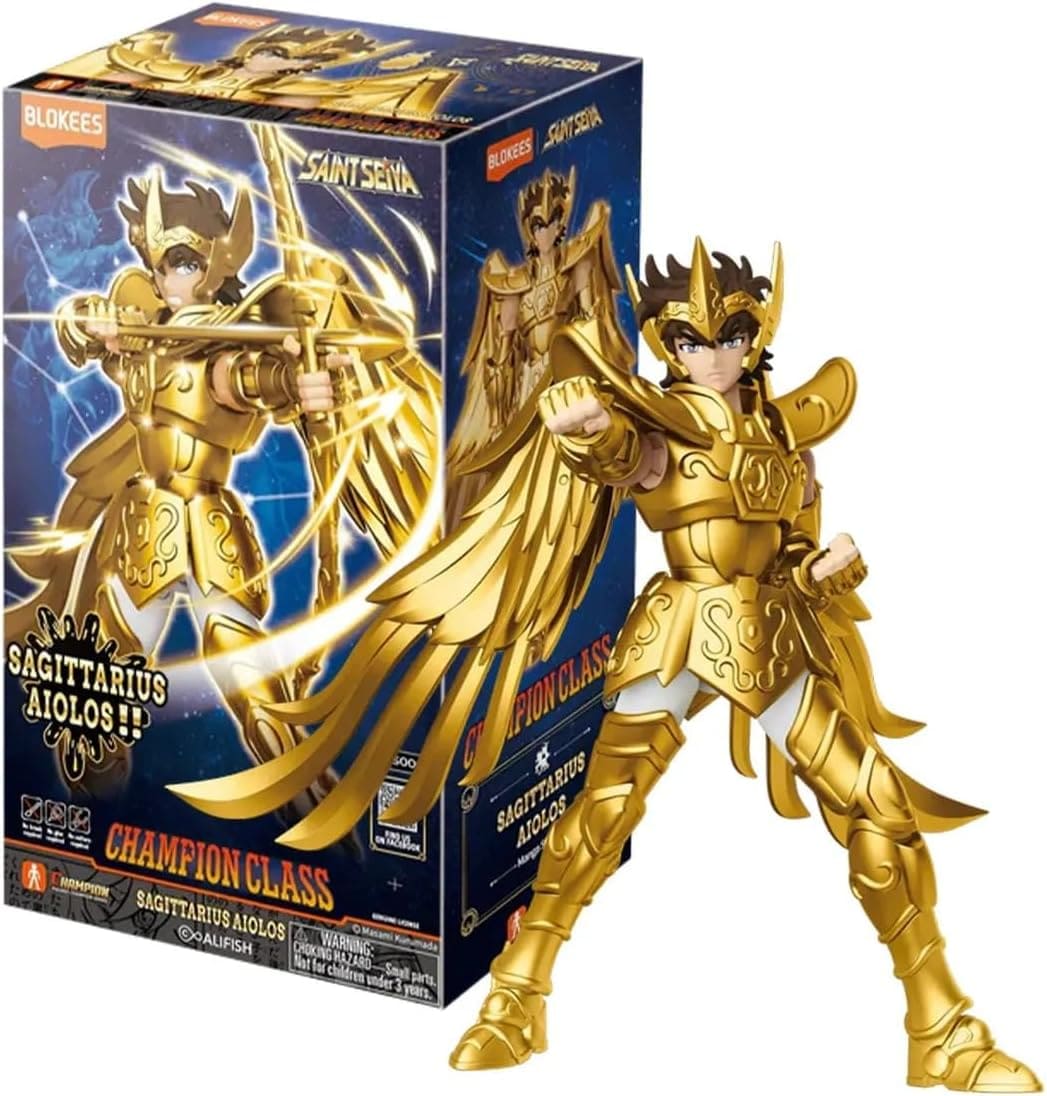 SAINT SEIYA - Champion Class Sagittarius Aiolos 05 Model Kit Blokees 15 cm