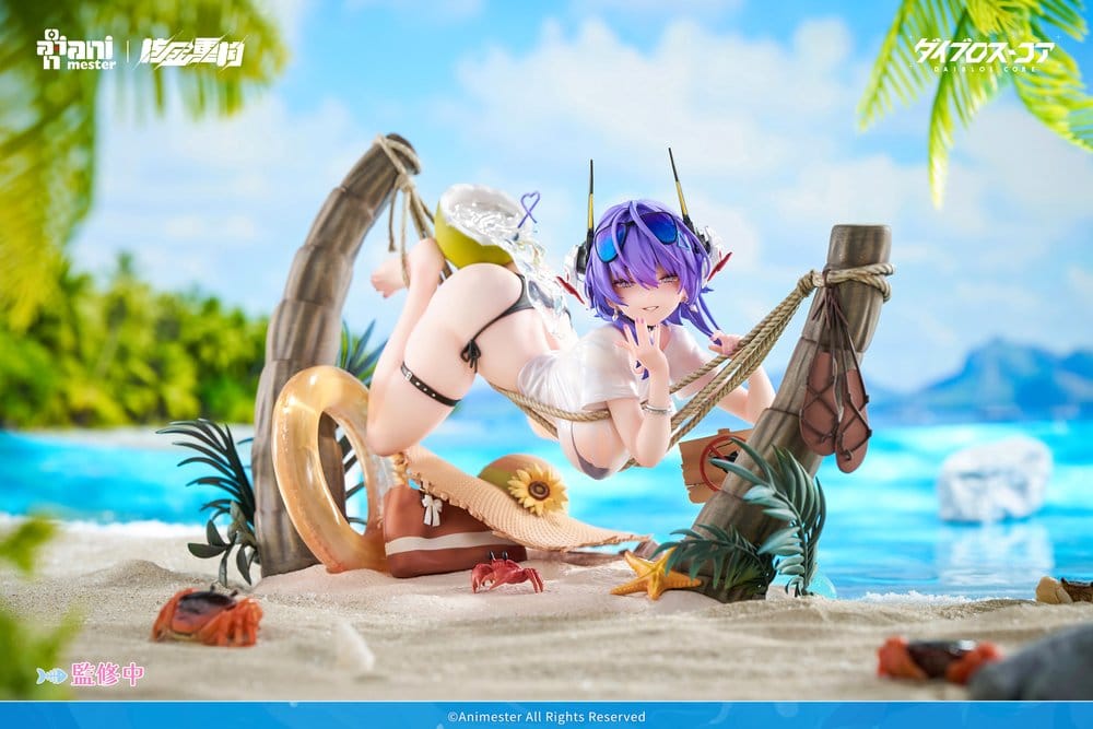 ORIGINAL CHARACTER - Barbera·Red Bright Summer Ver. 1/6 AniMester PVC Figure 14 cm