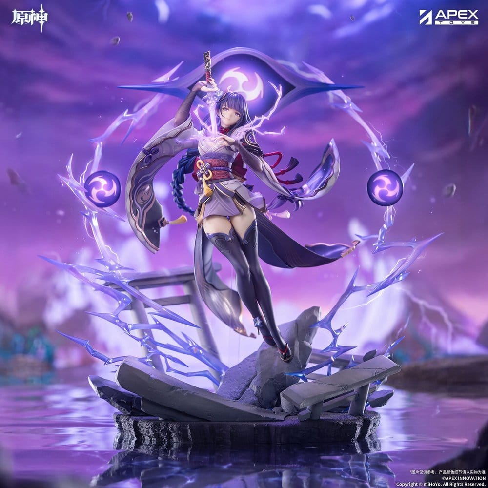GENSHIN IMPACT - Raiden Shogun Plane of Euthymia Ver. 1/7 APEX PVC Figure 36 cm