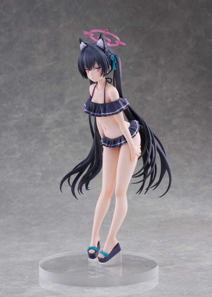 BLUE ARCHIVE - Serika (Swimsuit) 1/7 Golden Head PVC Figure 25 cm