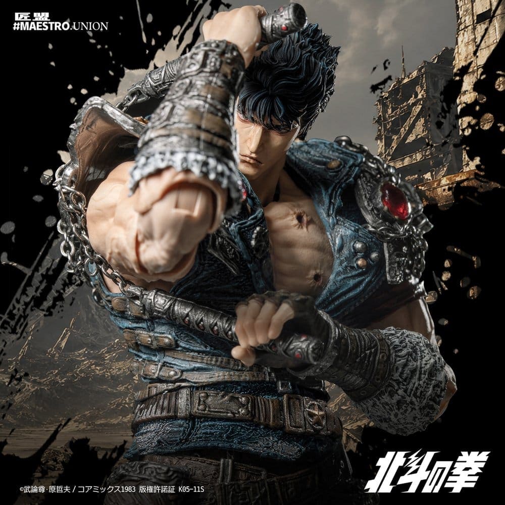 FIST OF THE NORTH STAR - Kenshiro 1/12 Maestro Union Action Figure 17 cm