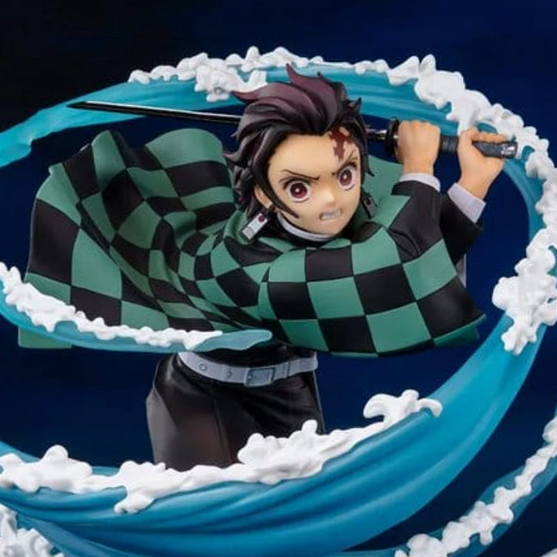 DEMON SLAYER: KIMETSU NO YAIBA - Tanjiro Kamado -Water Breathing- Bandai PVC Figure 15 cm