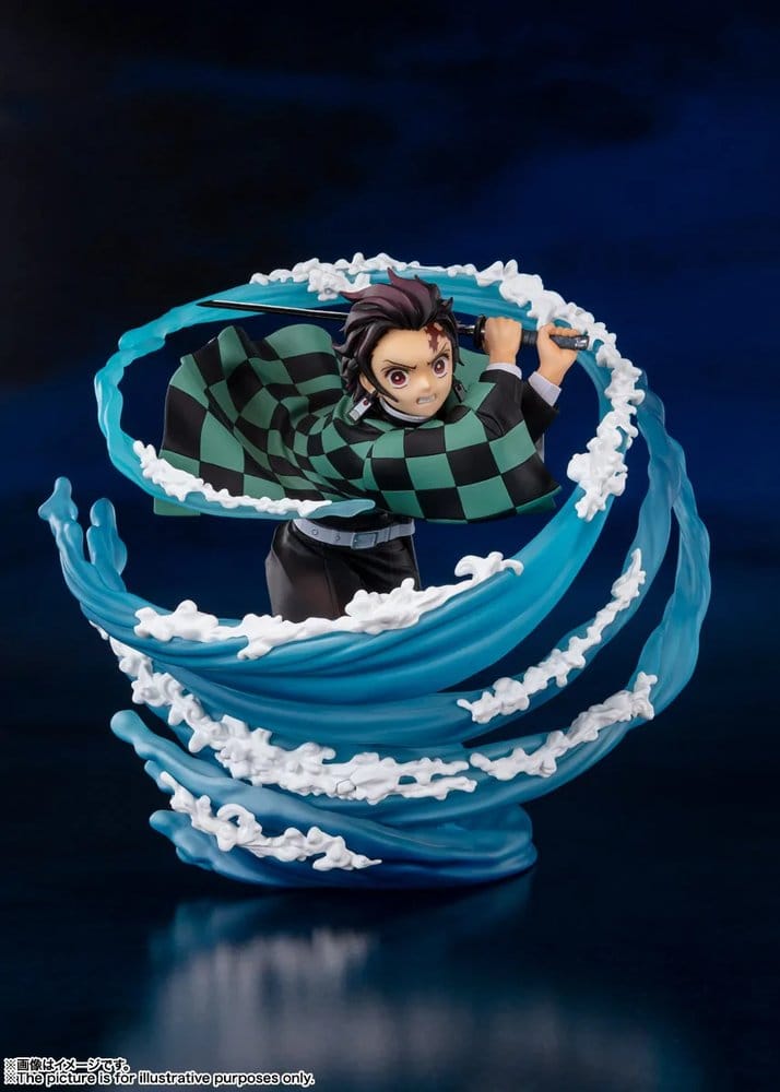 DEMON SLAYER: KIMETSU NO YAIBA - Tanjiro Kamado -Water Breathing- Bandai PVC Figure 15 cm